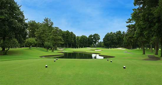 習志野カントリークラブ コース写真