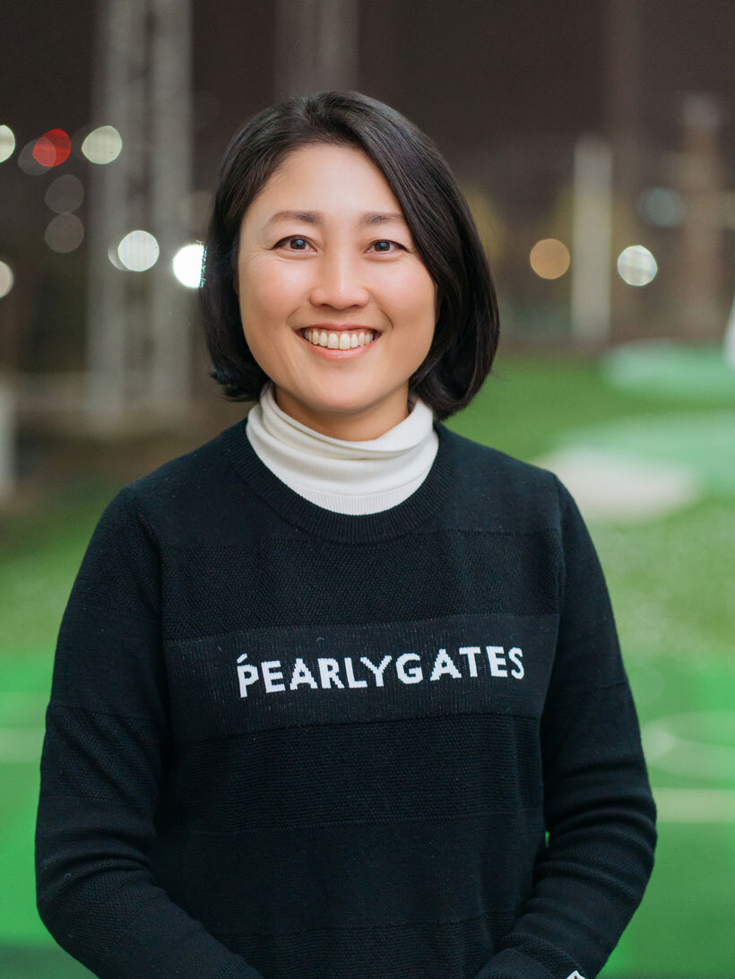 アコーディア・ガーデン所属のJLPGA公認ティチングプロの船山美緒プロ