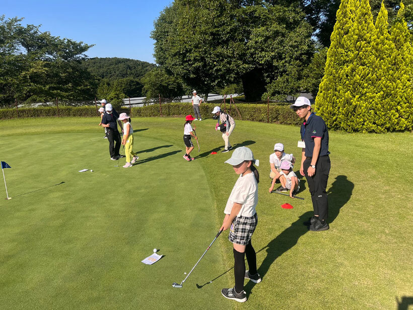 ファーストティイベントの様子