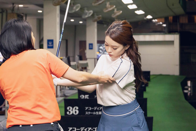 ジンジャーゴルフチームのメンバー