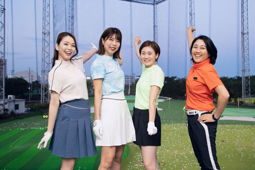 ジンジャーゴルフチームのメンバー