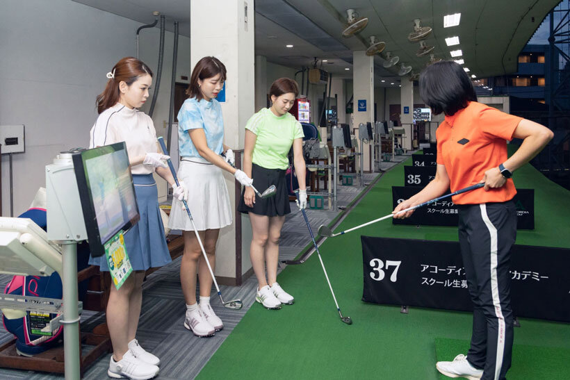 ジンジャーゴルフチームのメンバー