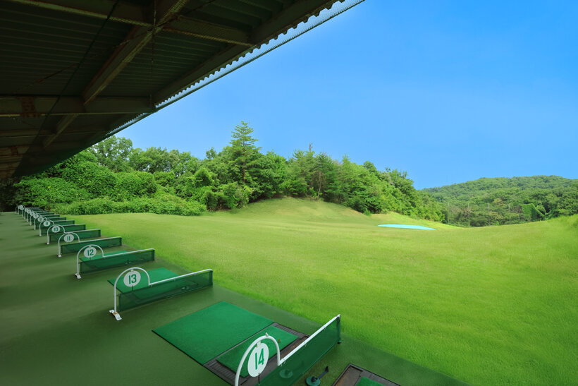 六甲カントリー俱楽部の練習場