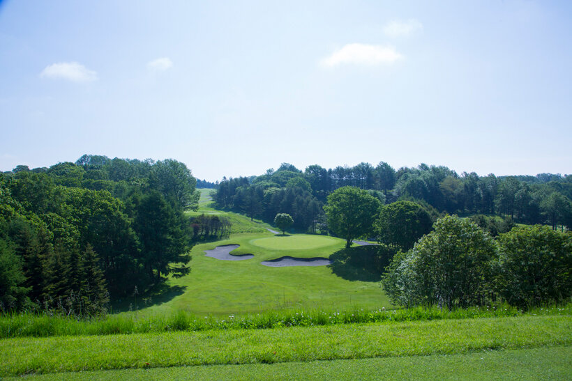 樽前カントリークラブの中コース・8番ホール