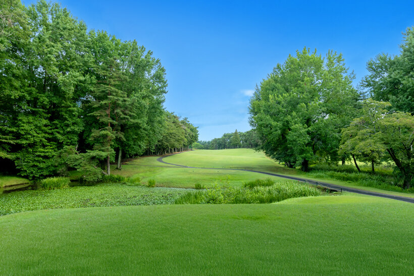 水戸・ゴルフ・クラブ、南コースの9番ホール
