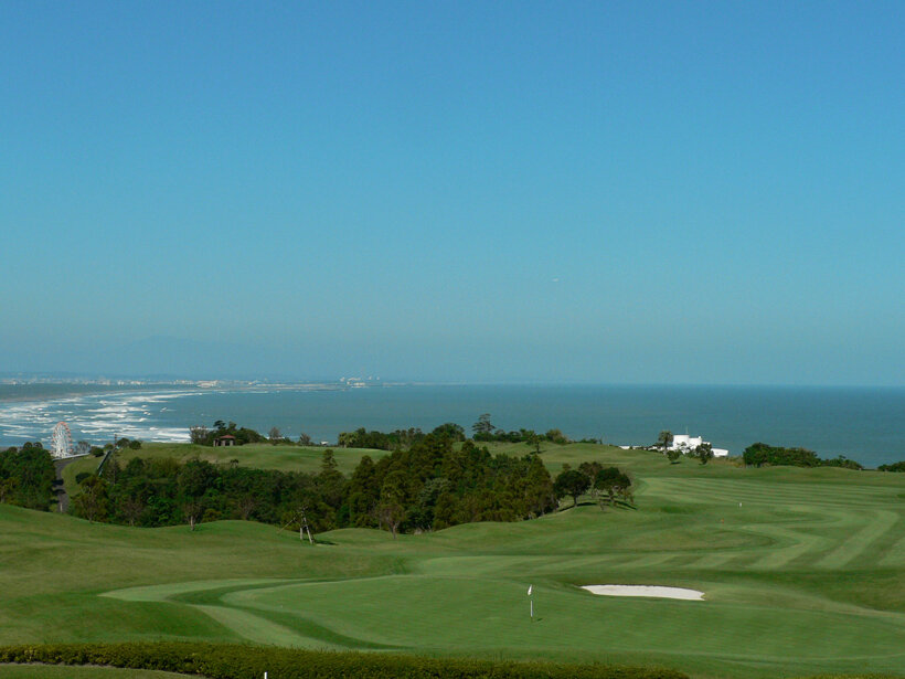 青島ゴルフ倶楽部の18番ホール