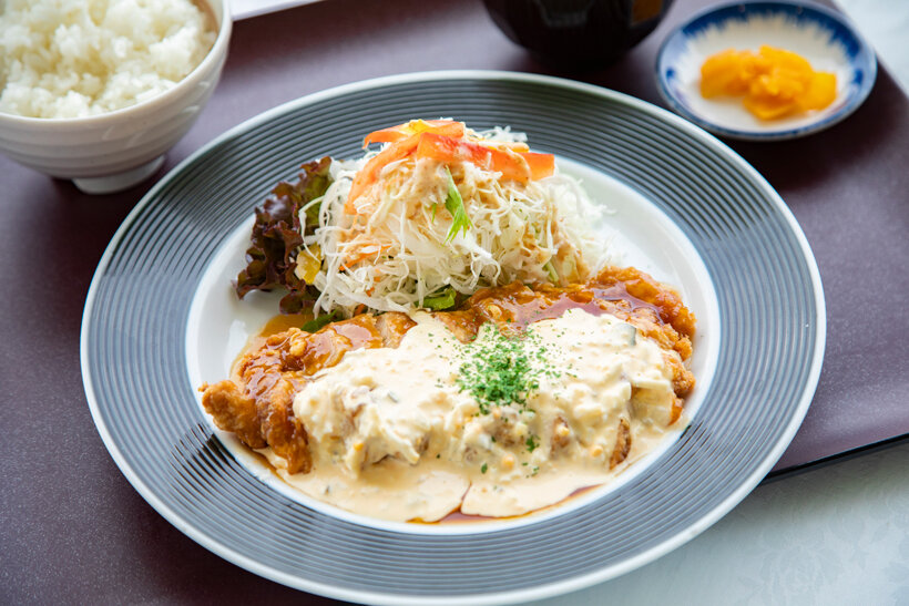 青島ゴルフ倶楽部の名物、チキン南蛮