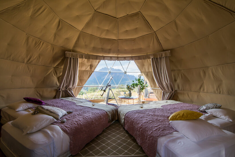 妙義カントリークラブのグランピング施設