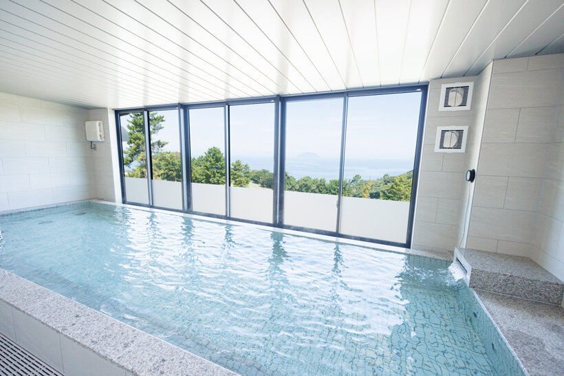 二丈カントリークラブの大浴場