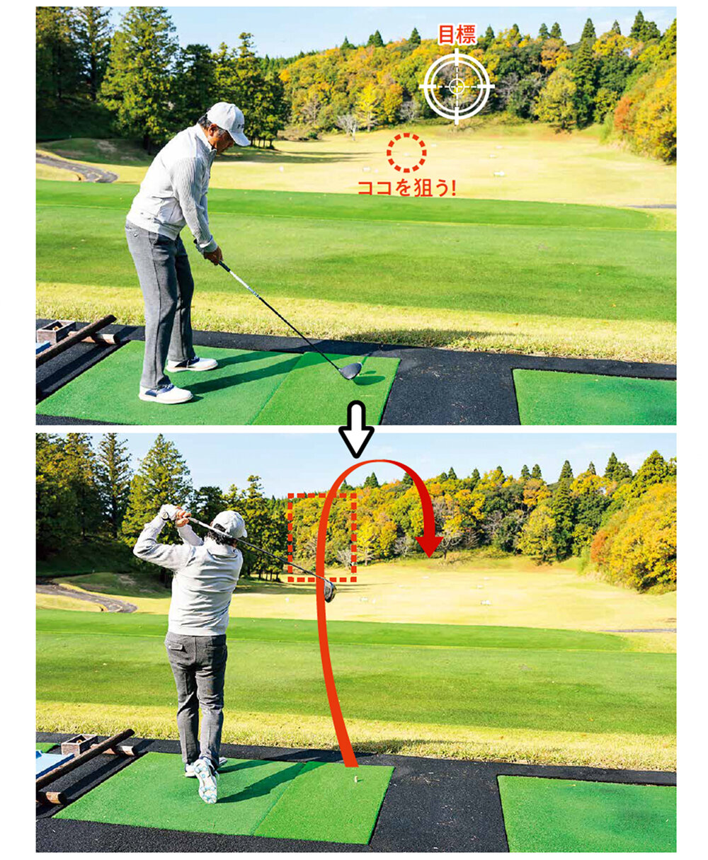 冨永浩プロのゴルフレッスン／左に曲がるときの対処法