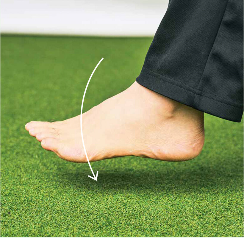 自宅＆ゴルフ場でもできる！ ​足首の簡単ヘルスケア