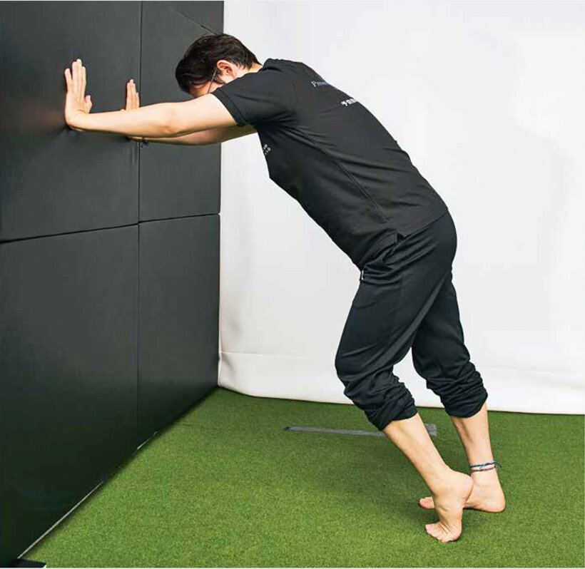 自宅＆ゴルフ場でもできる！ ​足首の簡単ヘルスケア