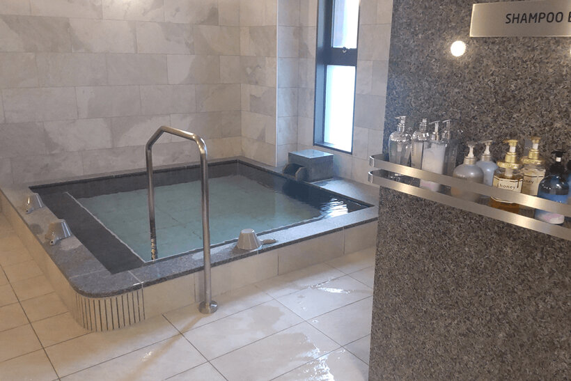 皆川城カントリークラブの女性用浴室