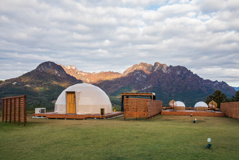 妙義カントリークラブのグランピング施設