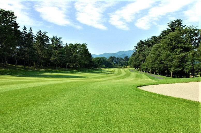 甘楽カントリークラブの16番ホール