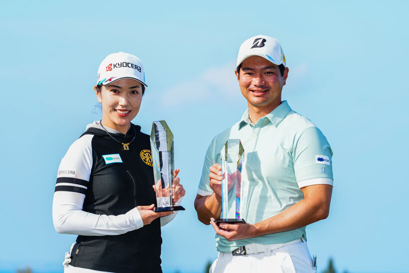 笠りつ子・嘉数光倫ペア