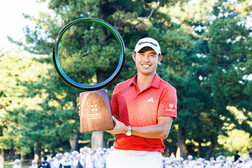 ZOZO CHAMPIONSHIP2023で優勝したコリン・モリカワ