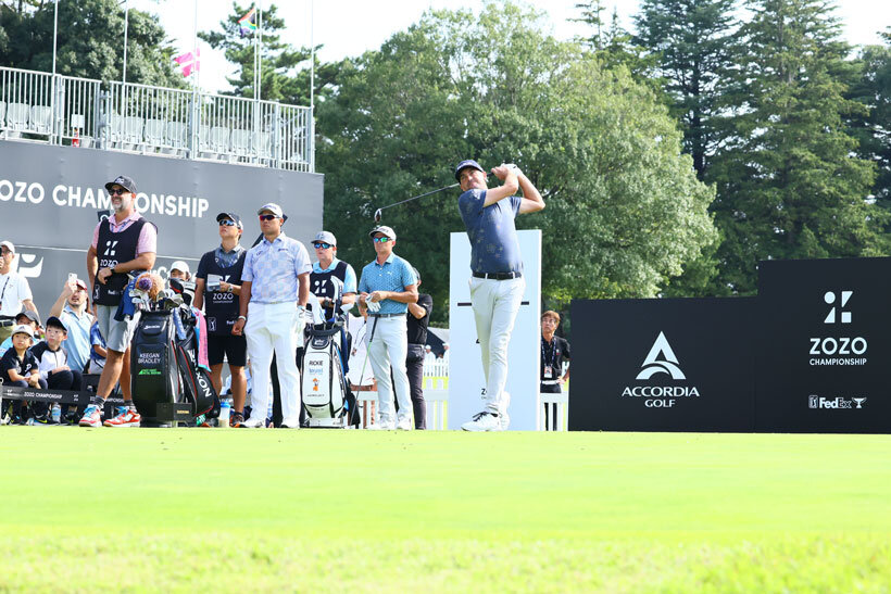 ZOZO CHAMPIONSHIP2022で優勝したキーガン・ブラッドリー