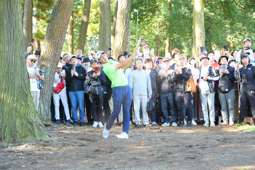 ZOZO CHAMPIONSHIP2023で優勝したコリン・モリカワ