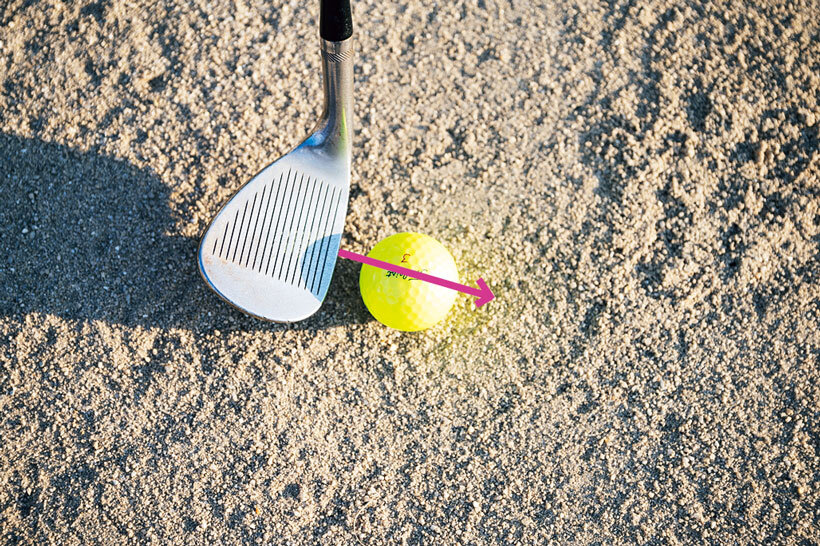 ウェッジとボール