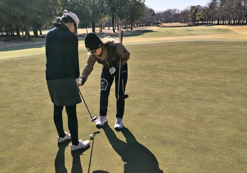 withGolfのサポートプロである古屋佑佳プロ
