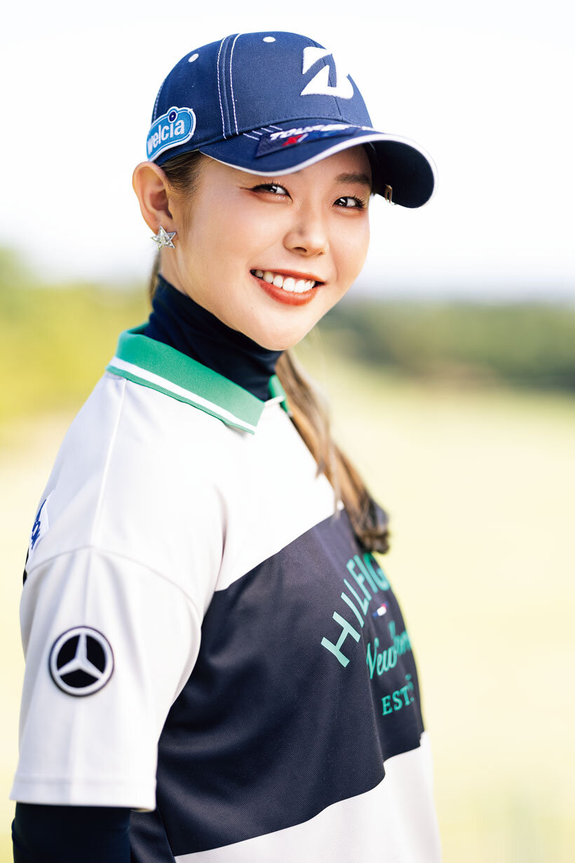 笑顔の吉田優利プロ