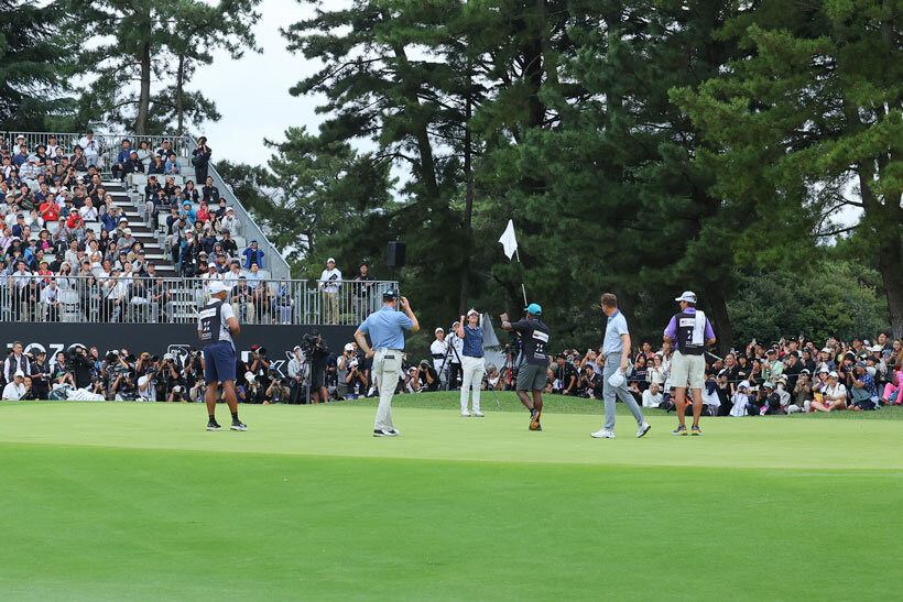 ZOZO CHAMPIONSHIP 2024年大会、最終ホール